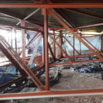 Pískování ocelových konstrukcí