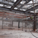 Tryskání ocelových konstrukcí