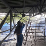 Pískování ocelových konstrukcí