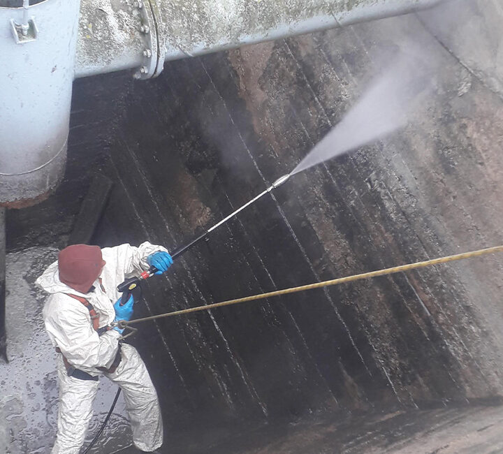 Čištění vodním paprskem - WAP